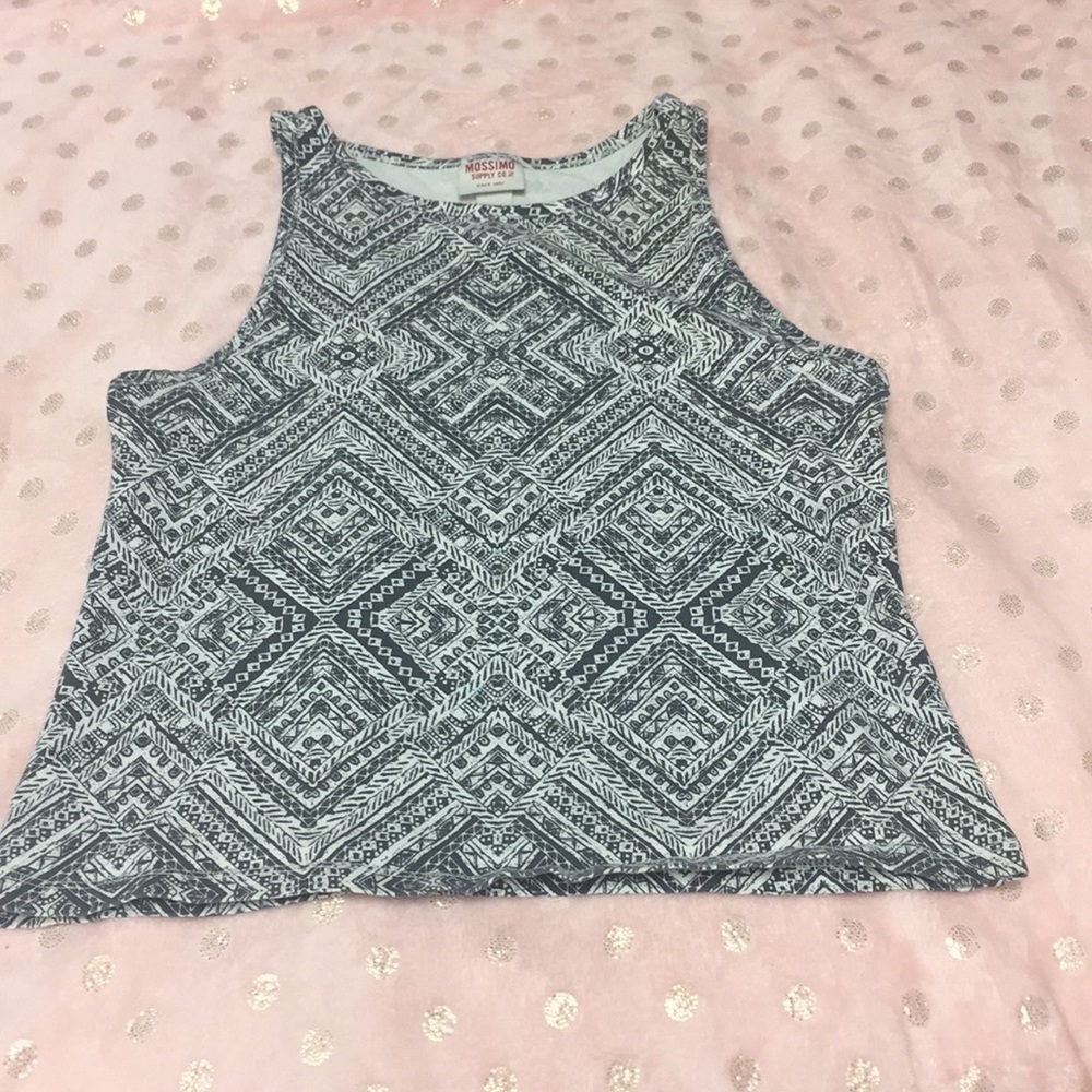 Pattern tank top